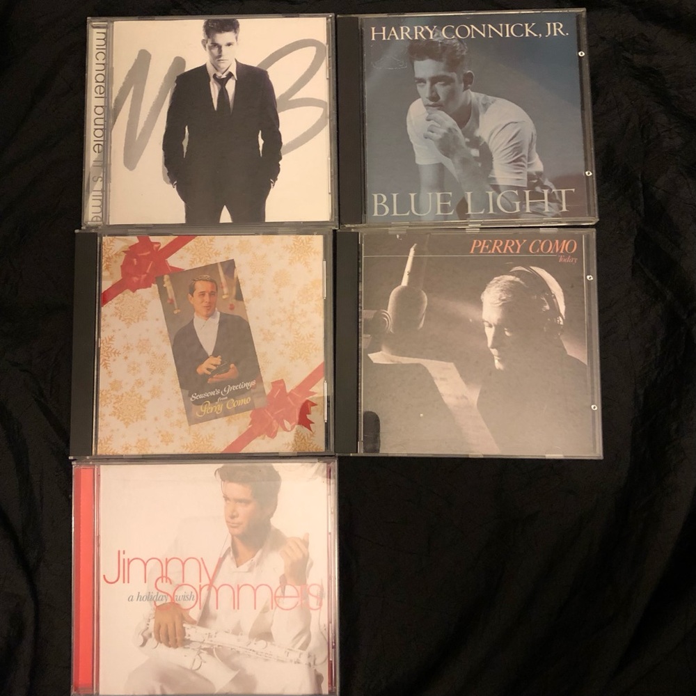 CD Jazz: Michael Bublé - Harry Connick Jr - Perry Como - Jimmy Sommers